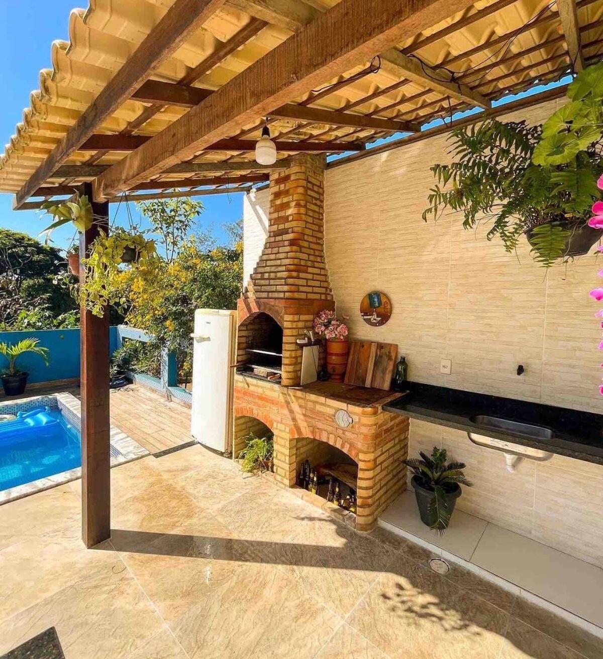 CASA RECANTO ILHA DE BÚZIOS COM PISCINA e HIDRO EM BÚZIOS RJ Búzios Exterior foto